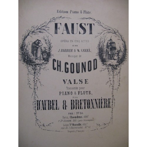 Gounod charles faust - gounod,