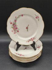 Lot 6 assiettes porcelaine