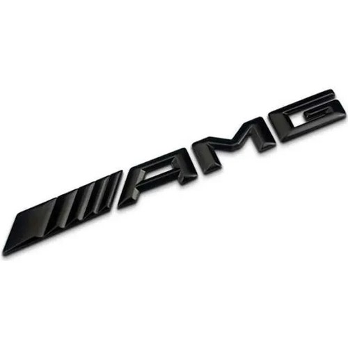 Logo mercedes amg noir - ,