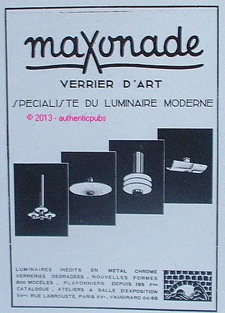 Publicite maxonade verrier - maxonade,