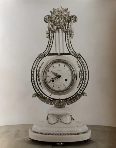 Photographie pendule bronze - pendule,