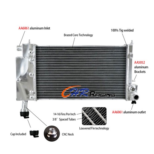 Aluminum radiator for 1991 - ,