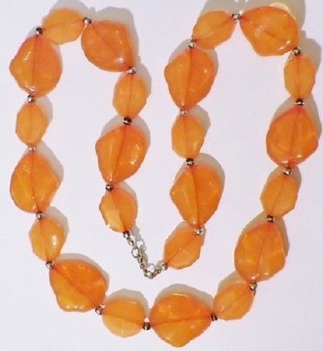 Collier bijou rétro vintage - collier,