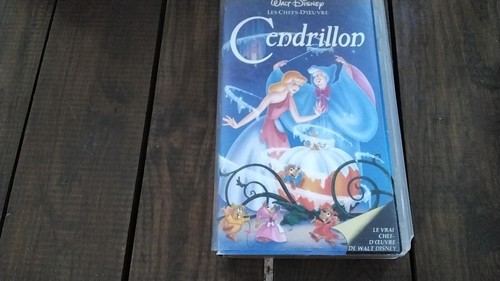 Vhs cendrillon disney - /,