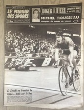 Magazine But Et Club Le Miroir Des Sports N°706 Du 08/09/1958 Cyclisme Rousseau