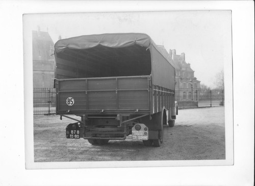Photographie vintage camion - photographie,