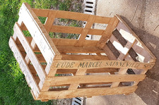Caisse cageot bois EUDE MARCEL