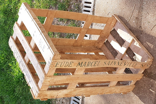 Caisse cageot bois eude marcel - caisse,