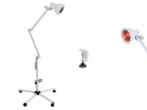Lampe infrarouge avec - , support