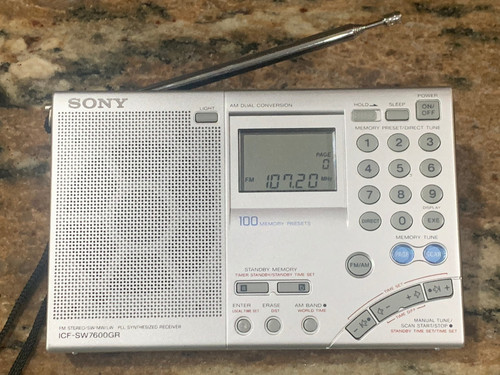 Sony icf sw7600gr world band - icf-sw7600gr,