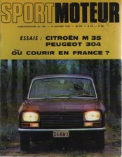 Sport moteur 165 - 1970, citroen