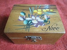 BOITE EN BOIS DE BUIS SOUVENIR