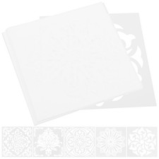  16 Pcs Pochoir Pour Peinture À Peindre En Plastique Pochoirs De Bricolage