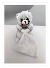 Doudou Plat Peluche Ours