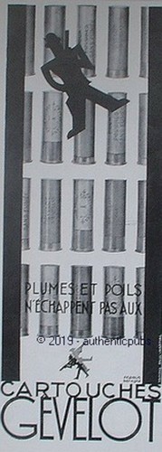 Publicite gevelot cartouche - publicite,