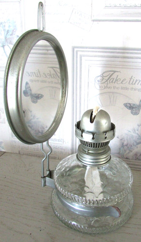 Ancienne lampe pétrole - lampe,