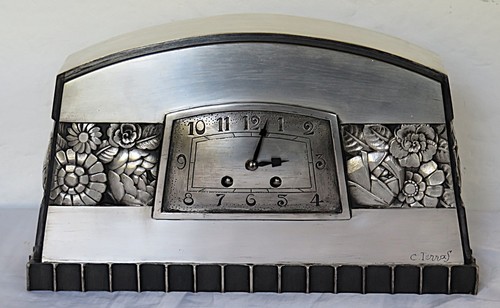 Belle pendule art déco - belle, bronze
