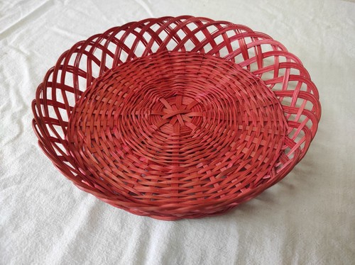 Ancienne corbeille osier - corbeille,