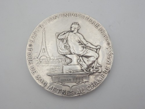 Rare grosse médaille argent