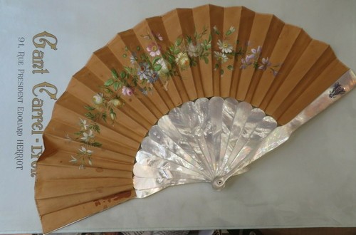 Ancien rare eventail - ancien,