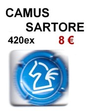 capsules de champagne Propriétaire  CAMUS - SARTORE  420 EX