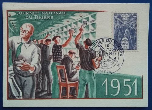 France carte premier jour - carte,