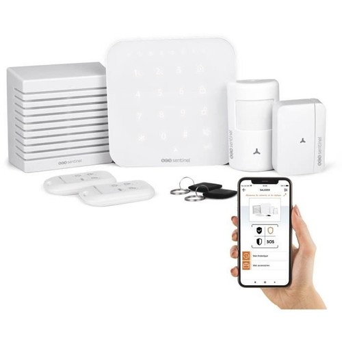 Alarme sans fil connectée