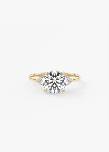 Bague solitaire moissanite - solitaire, en