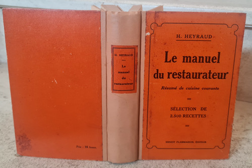 Heyraud manuel du - h.heyraud-,