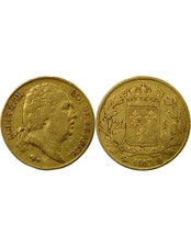 France Louis XVIII - 20 Francs