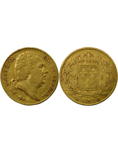 France louis xviii 20 - france,