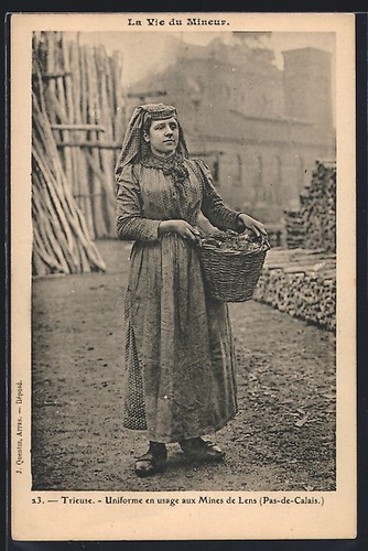 Carte postale trieuse - carte,