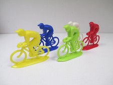 Lot de 5 Cyclistes Velo du JEU de société VELO FLASH Robert Chapatte Années 50