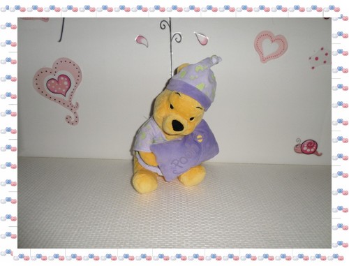 Doudou peluche winnie - p,