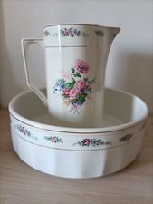 Bassine et broc de toilette le