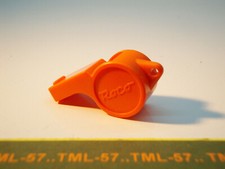 Sifflet ROCO - Sifflet publicitaire années 1990 Chef de Gare - Orange