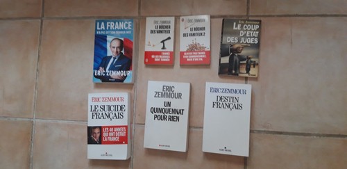 Lot livres eric - zemmour,