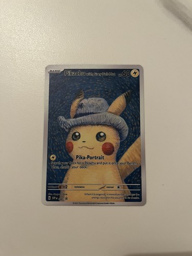 Pikachu van gogh chapeau - pikachu,