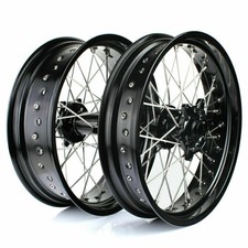 Noir Supermoto 17" Roues Jantes pour KTM EXC SX XC F SX-F MXC EXC-F XC-G 125-525