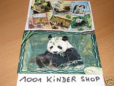 KINDER NV409 NV 409 PUZZLE TIERE PANDA + BPZ JOY