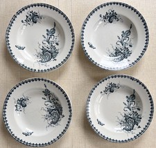 4 ASSIETTES CREUSES 1900