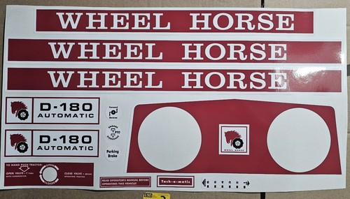 New wheel horse - horse, d180