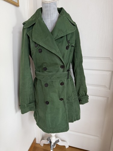 Burberry london green trench - burberry,