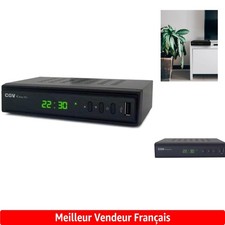 CGV Etimo 2T-C: Récepteur TNT HD Noir à Double Tuner, Enregistrement Simultané