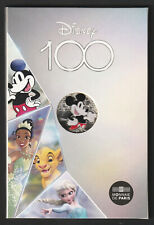 Cartelette, 10 Euro Argent, FRANCE 2023, Centenaire STUDIOS WALT DISNEY, 10€ UNC