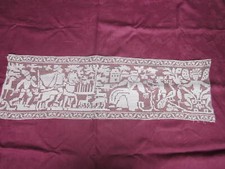 Large bande rideau filet