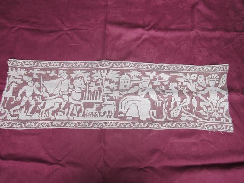 Large bande rideau filet