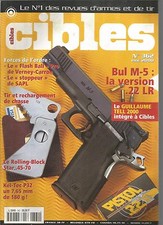 CIBLES N°362 BUL M-5 VERSION 22LR / FLASH BALL PRO / STOPPEUR DE SAPL / KEL-TEC