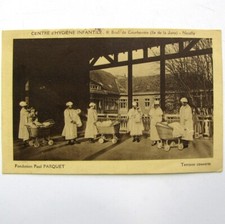 Fondation Paul Parquet centre hygiène infantile terrasse couverte Neuilly Seine