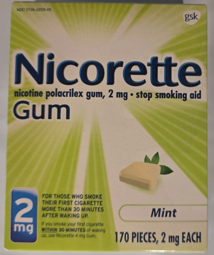 Nicorette nicotine gum - nicorette,